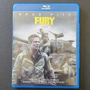 BLU RAY FURY Brad Pitt